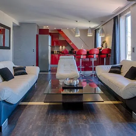 Rg Duplex - Sea View - Palais & Croisette - Luxury By Lra Apartman *
